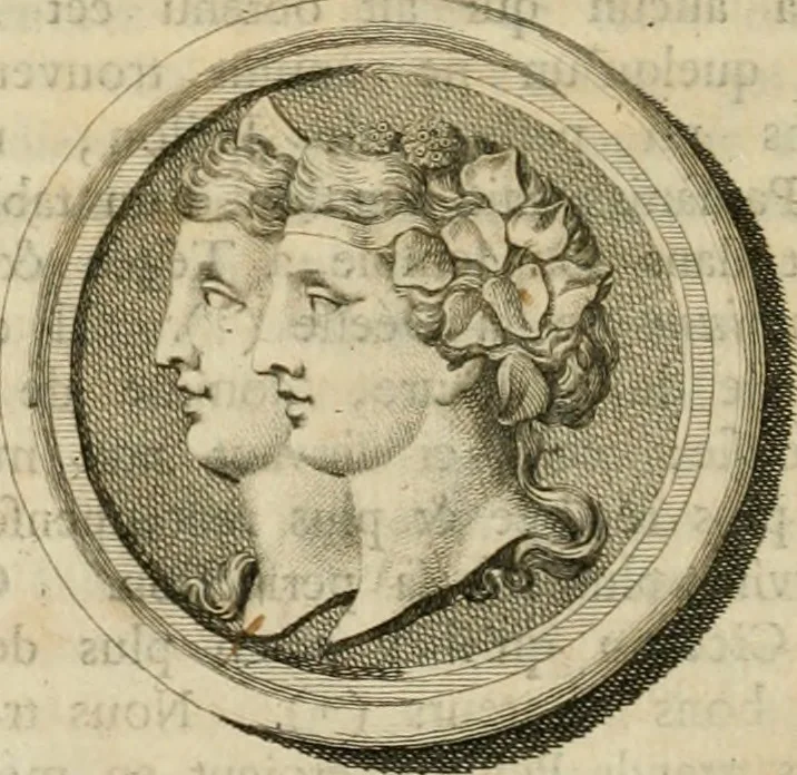 An illustration from Histoire de l'art de l'antiquité, 1781, leaf 29