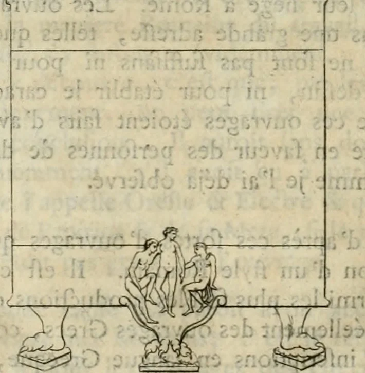 An illustration from Histoire de l'art de l'antiquité, 1781, leaf 367