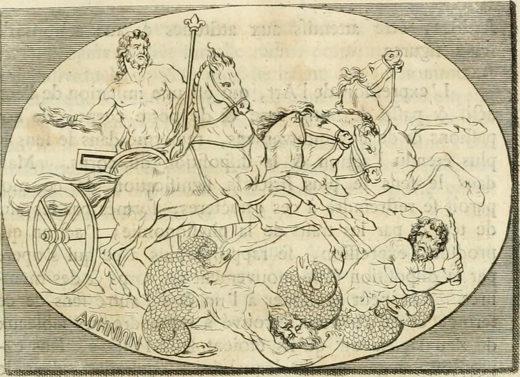 An illustration from Histoire de l'art de l'antiquité, 1781, leaf 96