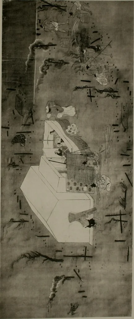 An illustration from Histoire de l'art du Japon;, 1900, leaf 232