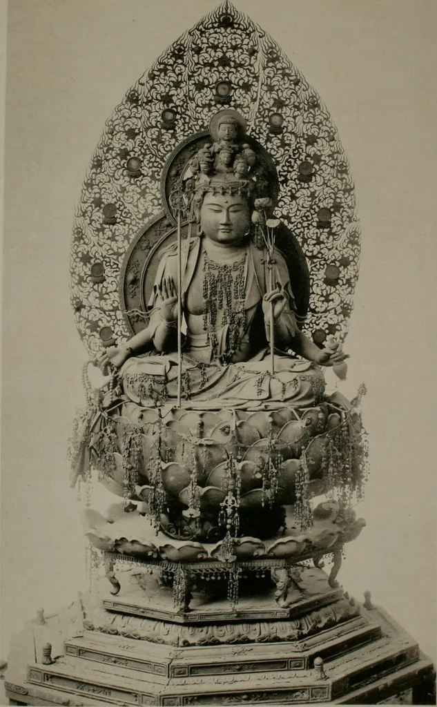 An illustration from Histoire de l'art du Japon;, 1900, leaf 244