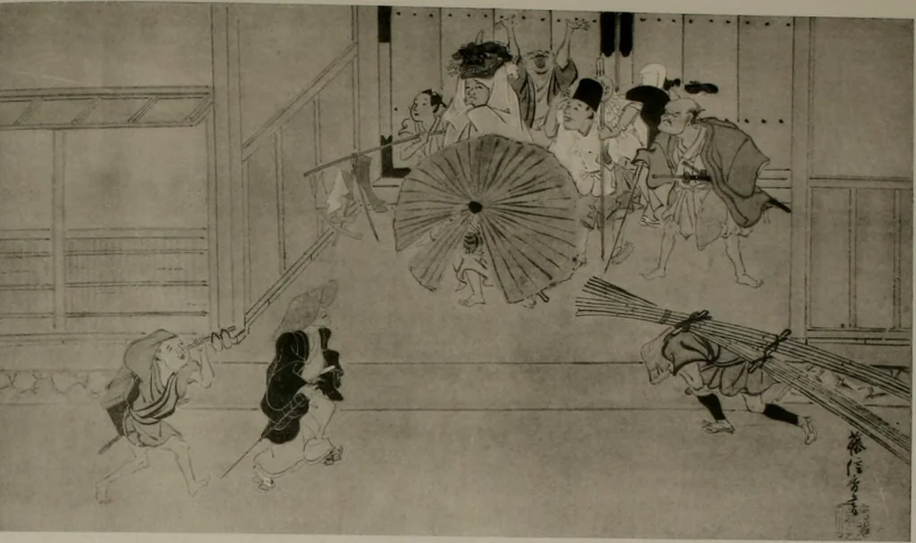 An illustration from Histoire de l'art du Japon;, 1900, leaf 344