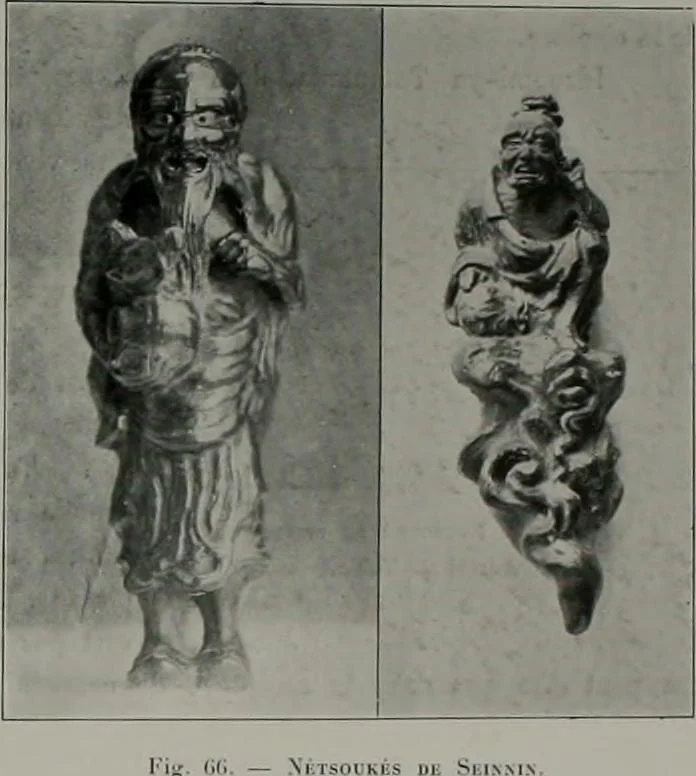 An illustration from Histoire de l'art du Japon;, 1900, leaf 377