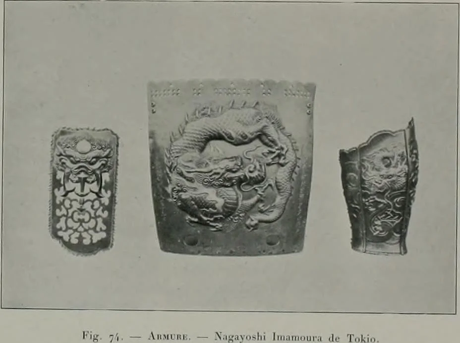 An illustration from Histoire de l'art du Japon;, 1900, leaf 400