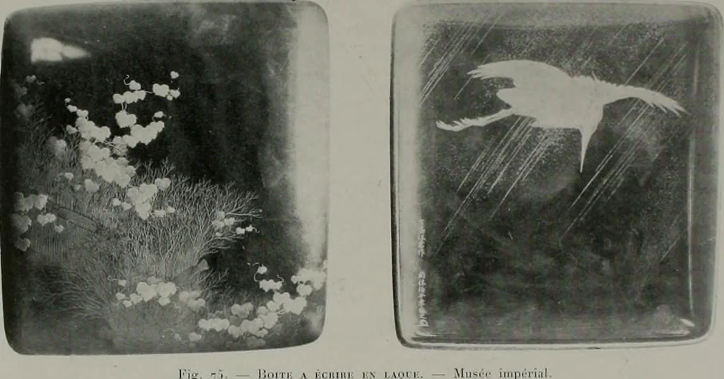 An illustration from Histoire de l'art du Japon;, 1900, leaf 407