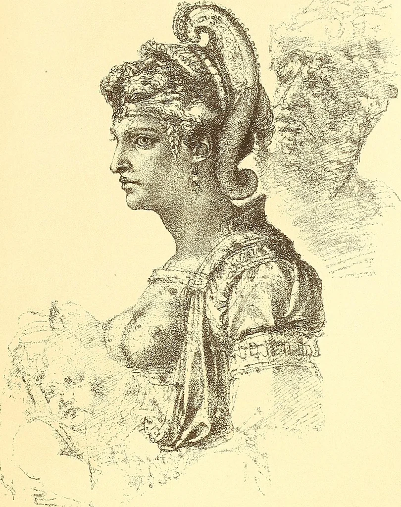 An illustration from Histoire de l'art pendant la renaissance, 1889, leaf 109