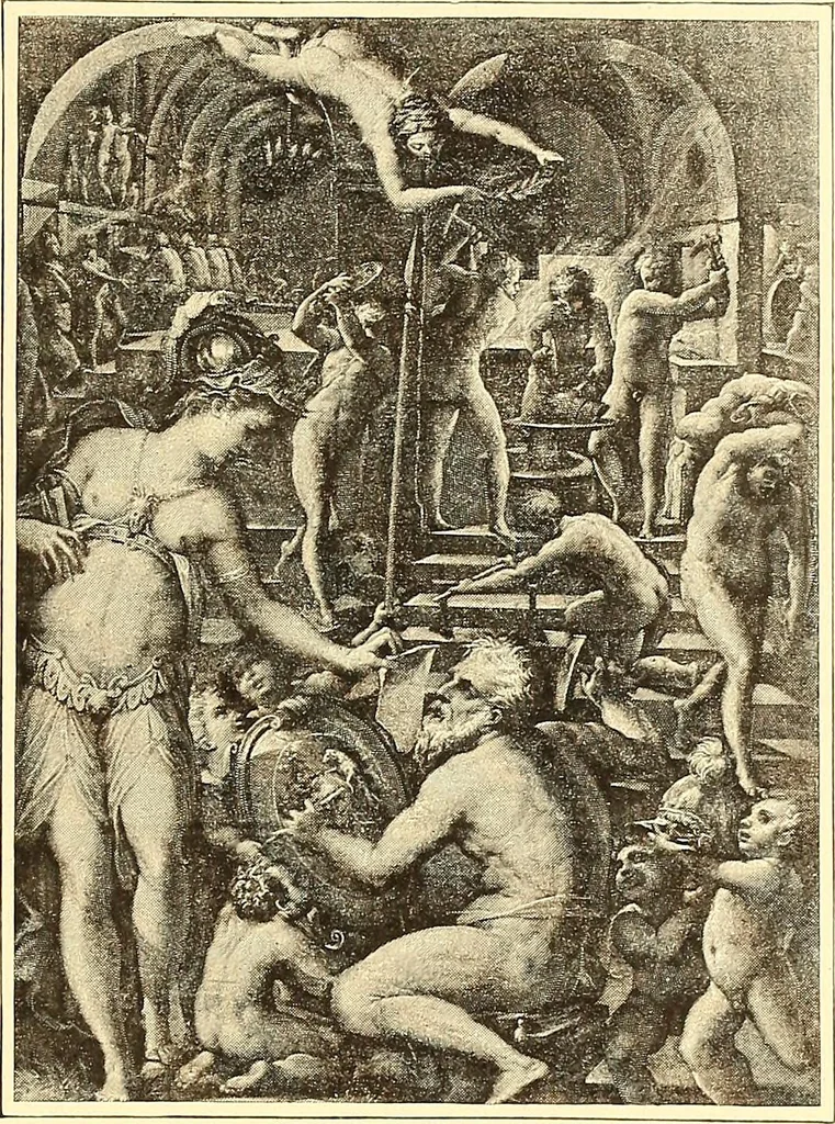 An illustration from Histoire de l'art pendant la renaissance, 1889, leaf 115