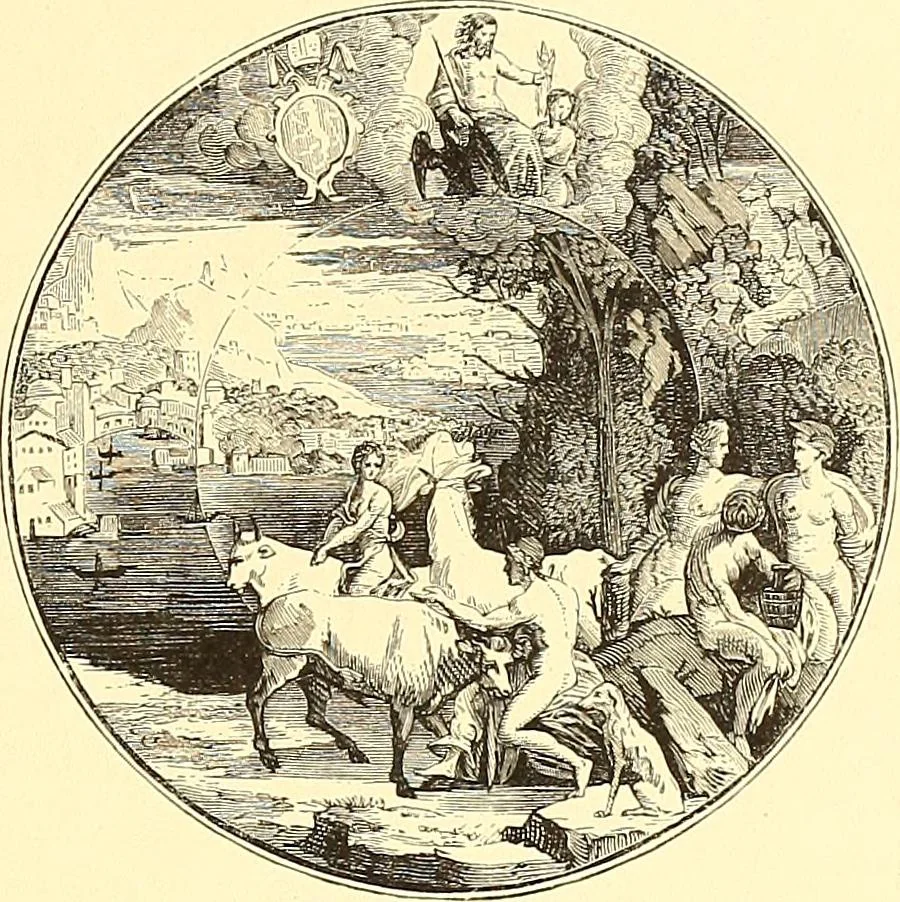 An illustration from Histoire de l'art pendant la renaissance, 1889, leaf 117