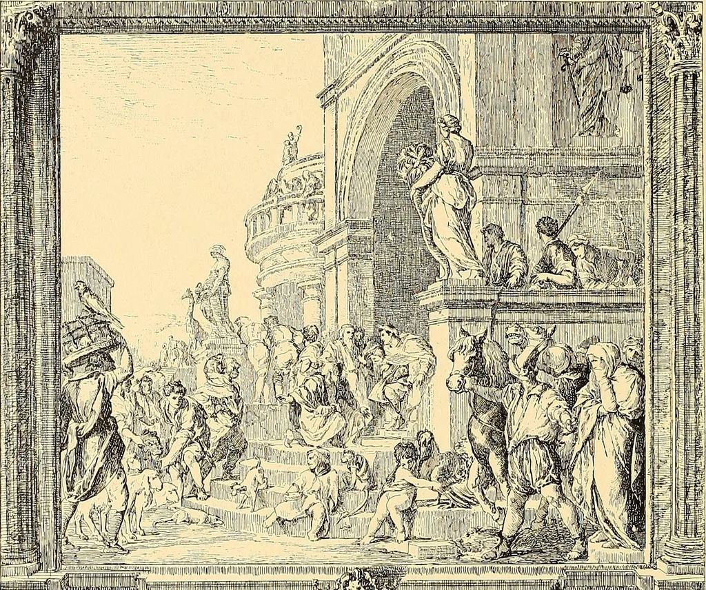 An illustration from Histoire de l'art pendant la renaissance, 1889, leaf 172