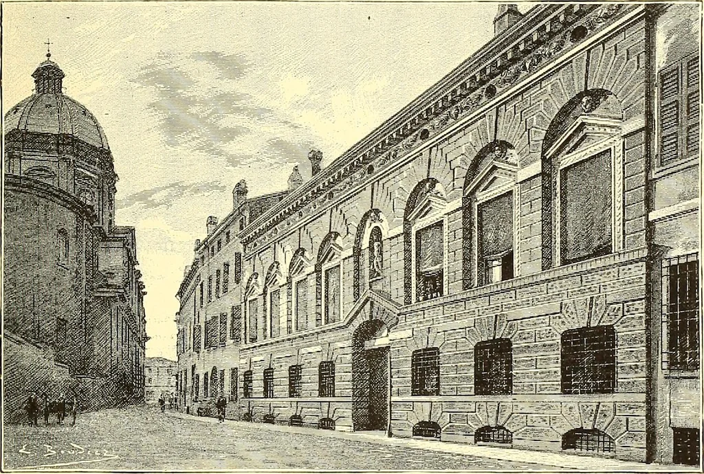 An illustration from Histoire de l'art pendant la renaissance, 1889, leaf 213