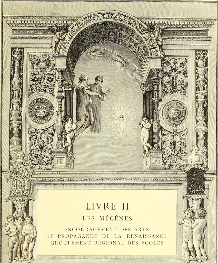 An illustration from Histoire de l'art pendant la renaissance, 1889, leaf 223