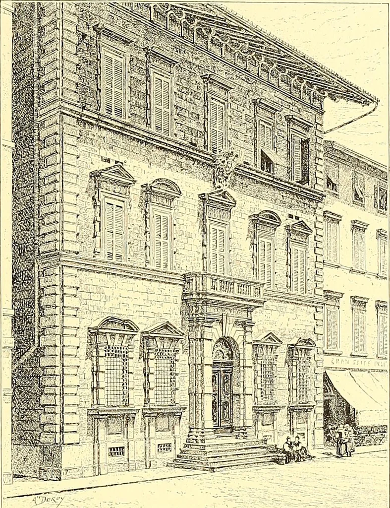 An illustration from Histoire de l'art pendant la renaissance, 1889, leaf 243