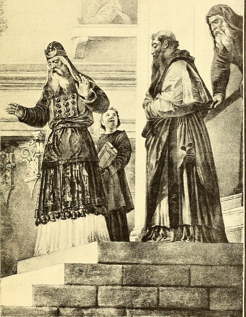 An illustration from Histoire de l'art pendant la renaissance, 1889, leaf 483