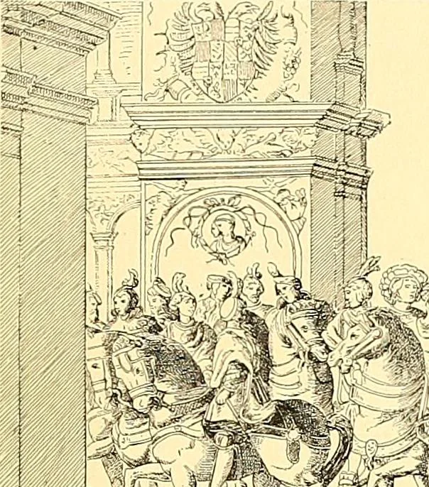 An illustration from Histoire de l'art pendant la renaissance, 1889, leaf 703