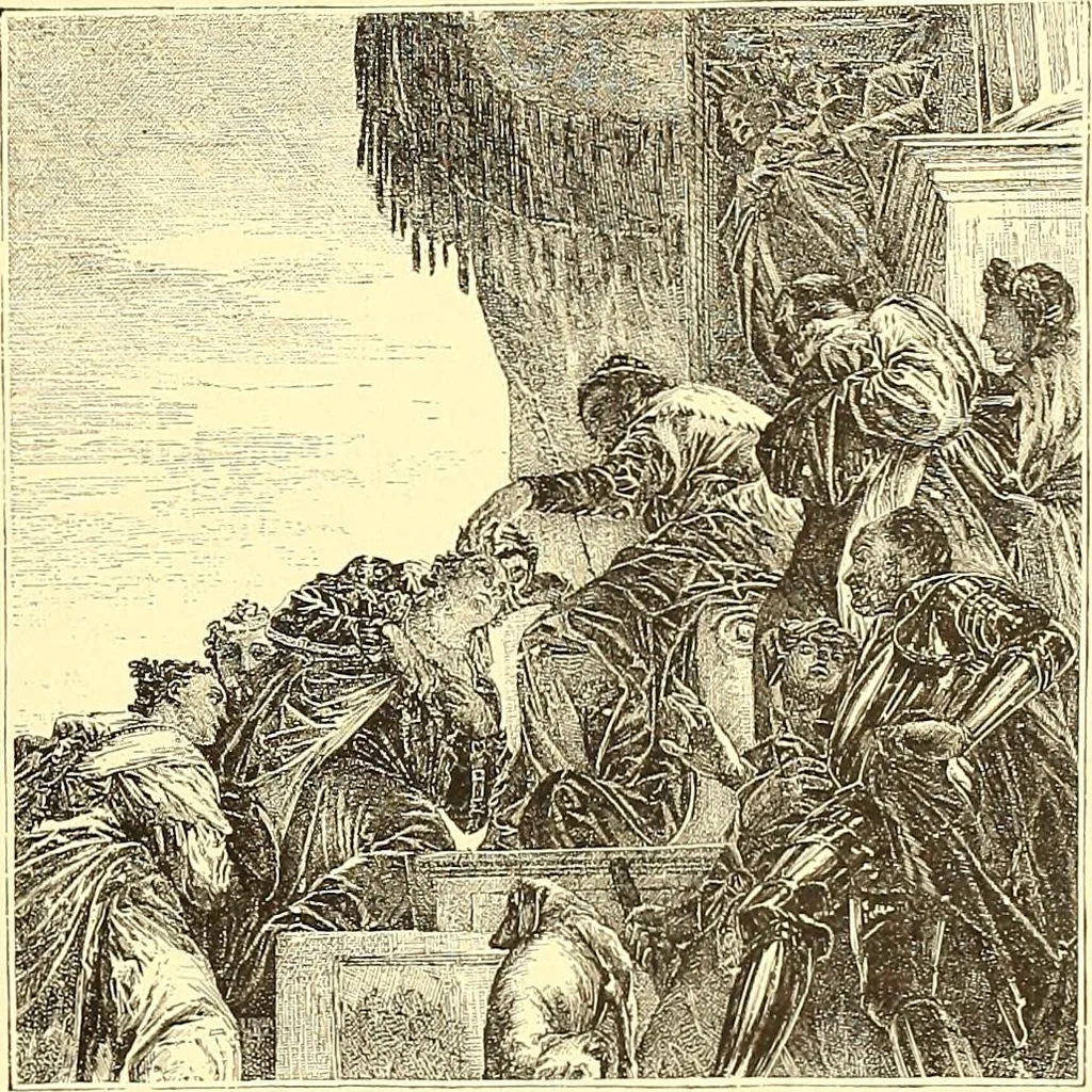 An illustration from Histoire de l'art pendant la renaissance, 1889, leaf 707