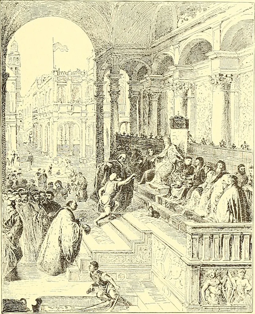 An illustration from Histoire de l'art pendant la renaissance, 1889, leaf 729