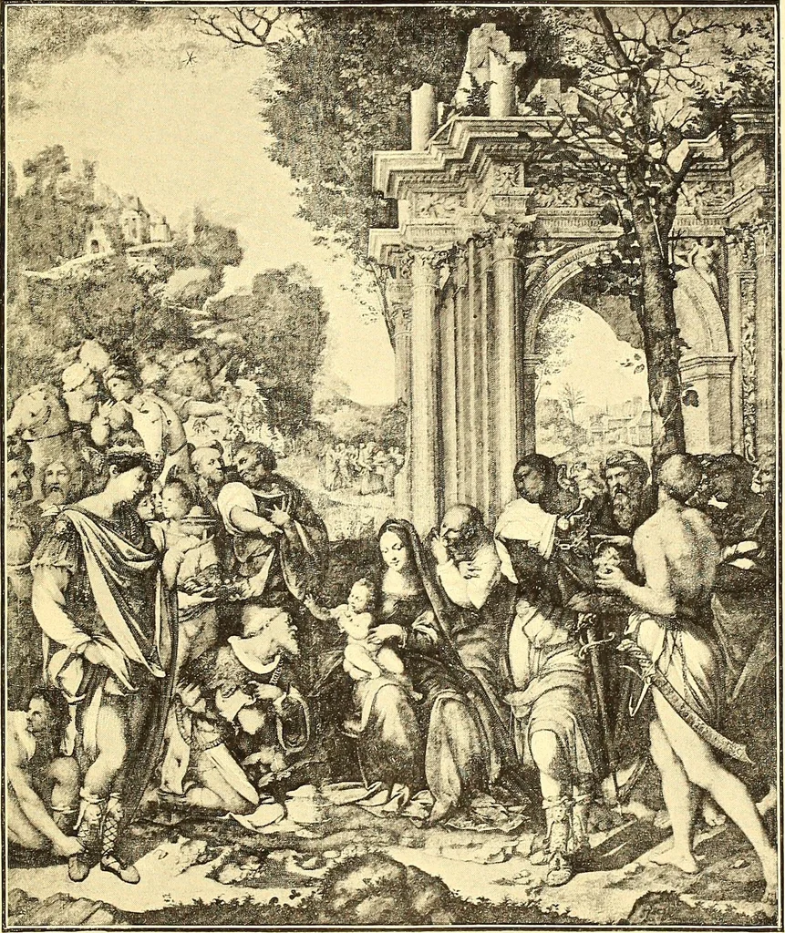 An illustration from Histoire de l'art pendant la renaissance, 1889, leaf 757