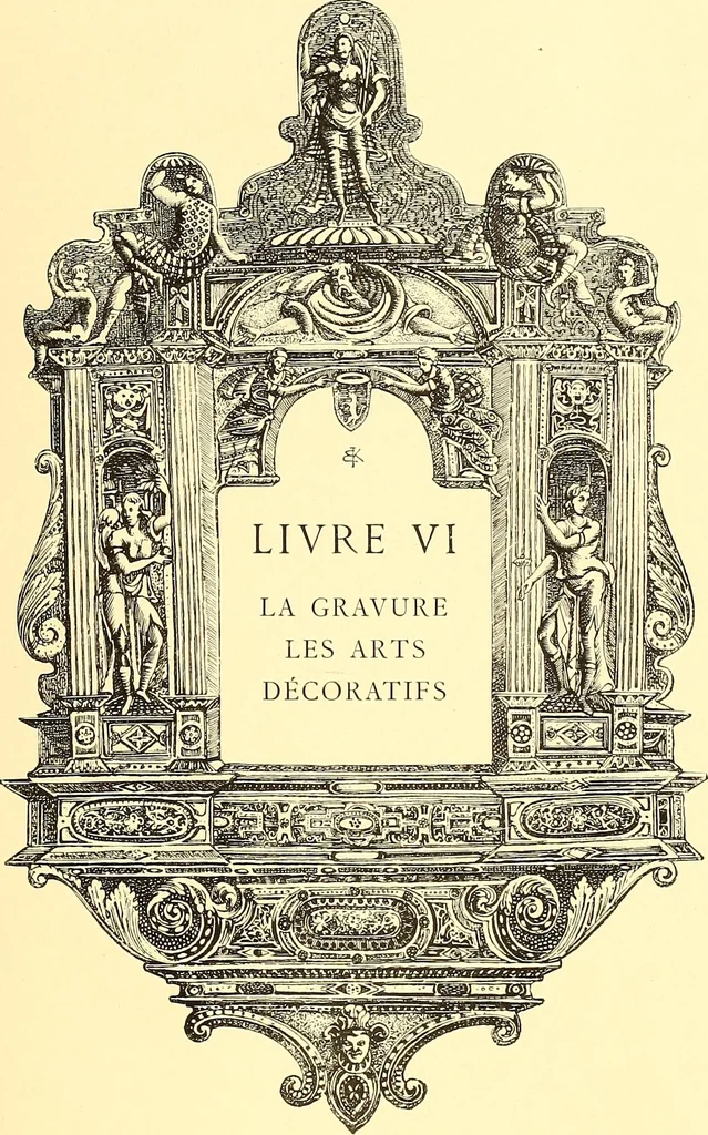 An illustration from Histoire de l'art pendant la renaissance, 1889, leaf 769