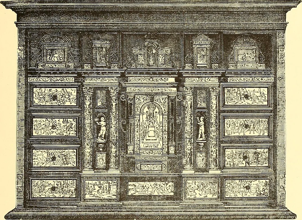 An illustration from Histoire de l'art pendant la renaissance, 1889, leaf 791