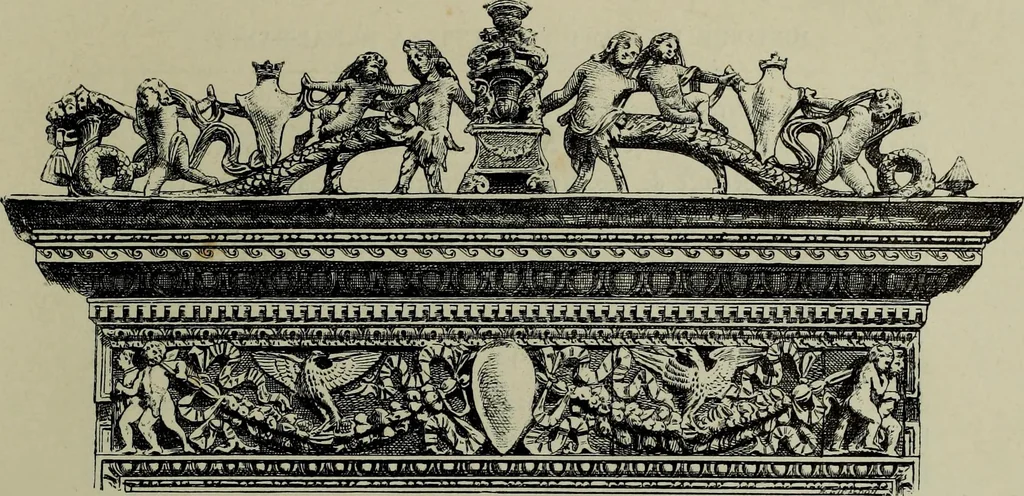 An illustration from Histoire de l'art pendant la Renaissance, 1889, leaf 12