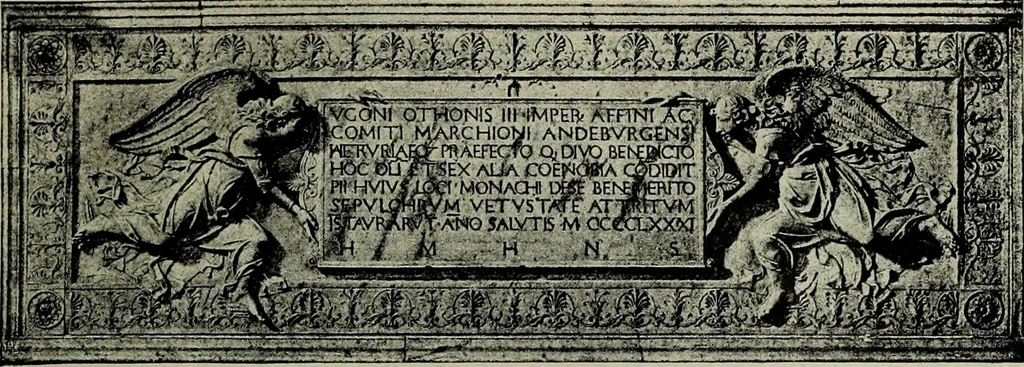 An illustration from Histoire de l'art pendant la Renaissance, 1889, leaf 134