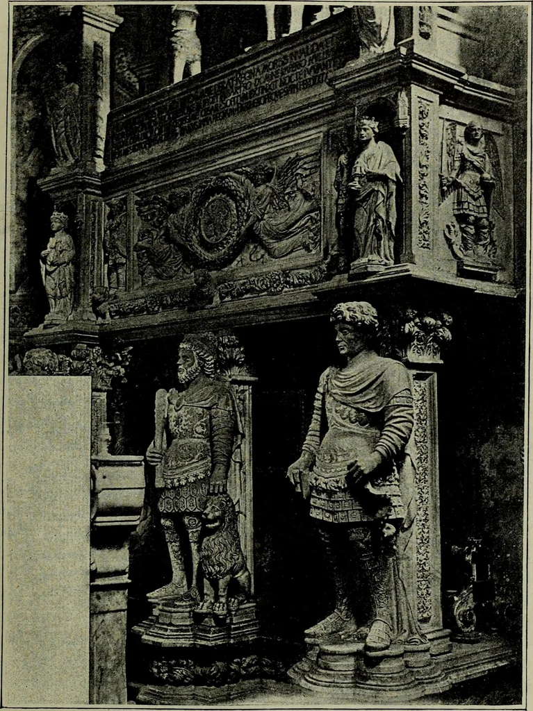 An illustration from Histoire de l'art pendant la Renaissance, 1889, leaf 136