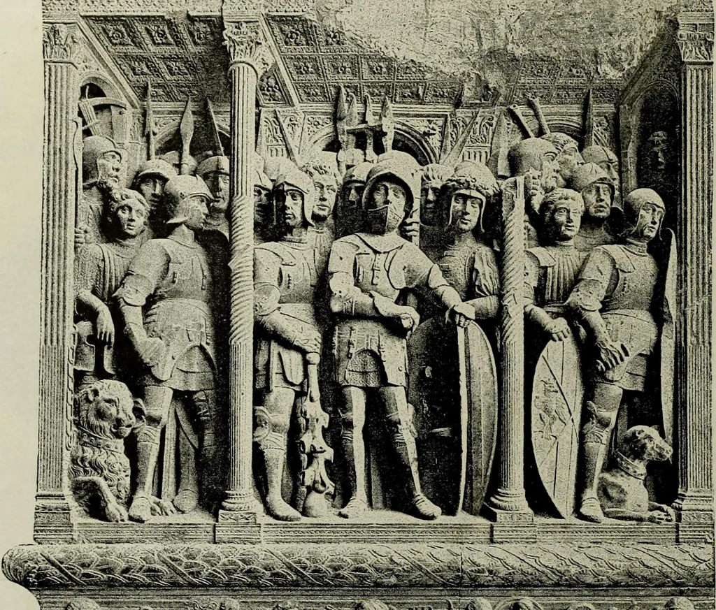 An illustration from Histoire de l'art pendant la Renaissance, 1889, leaf 139
