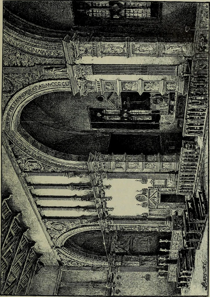 An illustration from Histoire de l'art pendant la Renaissance, 1889, leaf 154