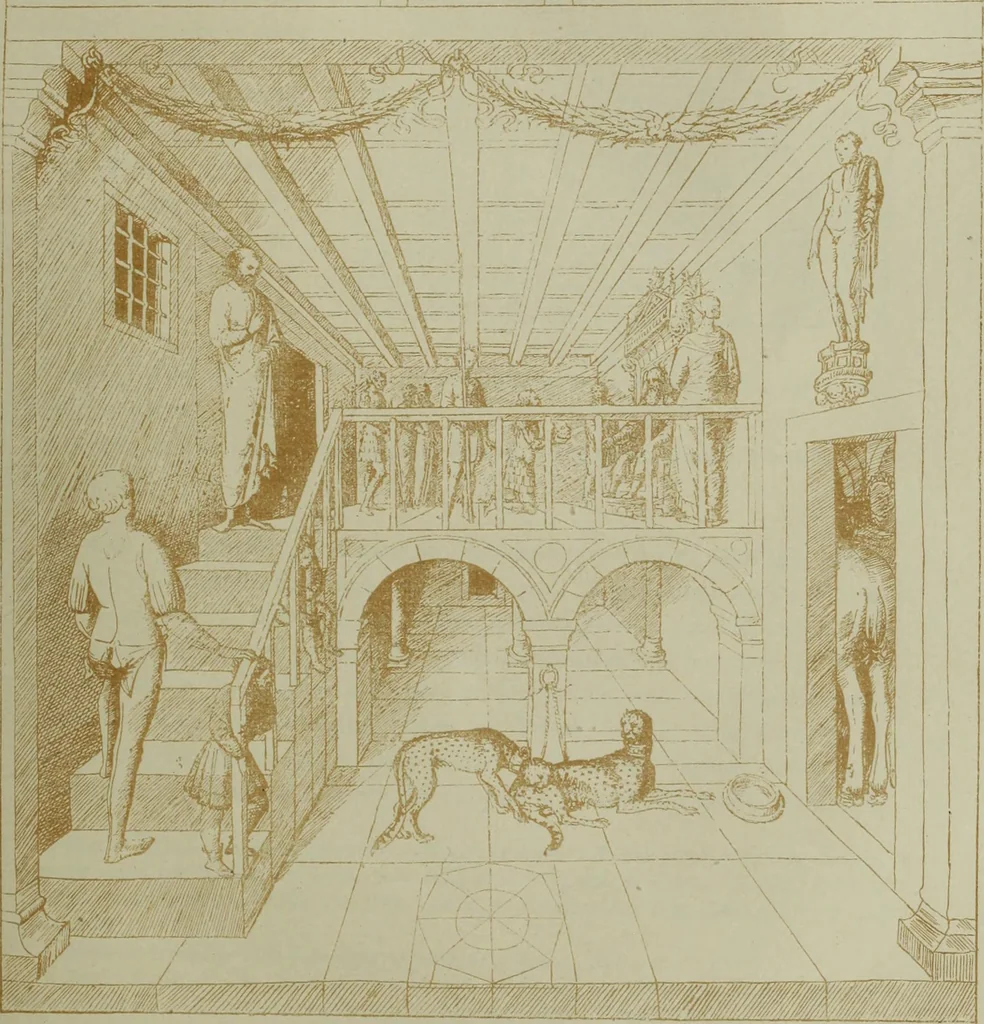 An illustration from Histoire de l'art pendant la Renaissance, 1889, leaf 209