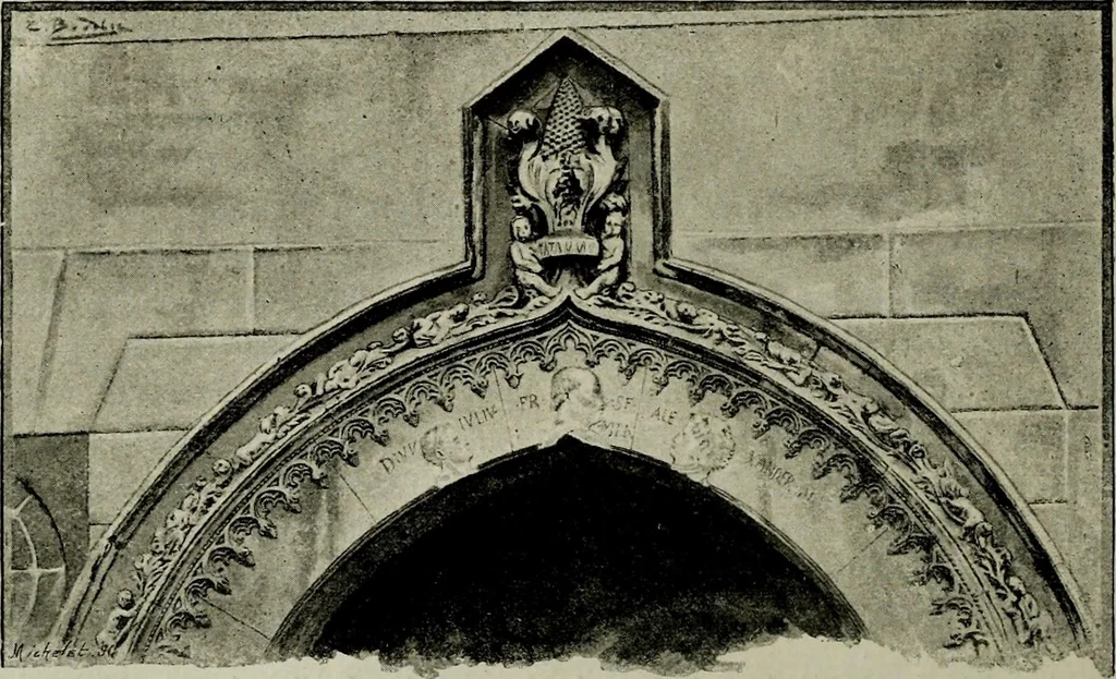 An illustration from Histoire de l'art pendant la Renaissance, 1889, leaf 218