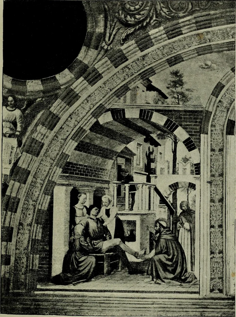 An illustration from Histoire de l'art pendant la Renaissance, 1889, leaf 219