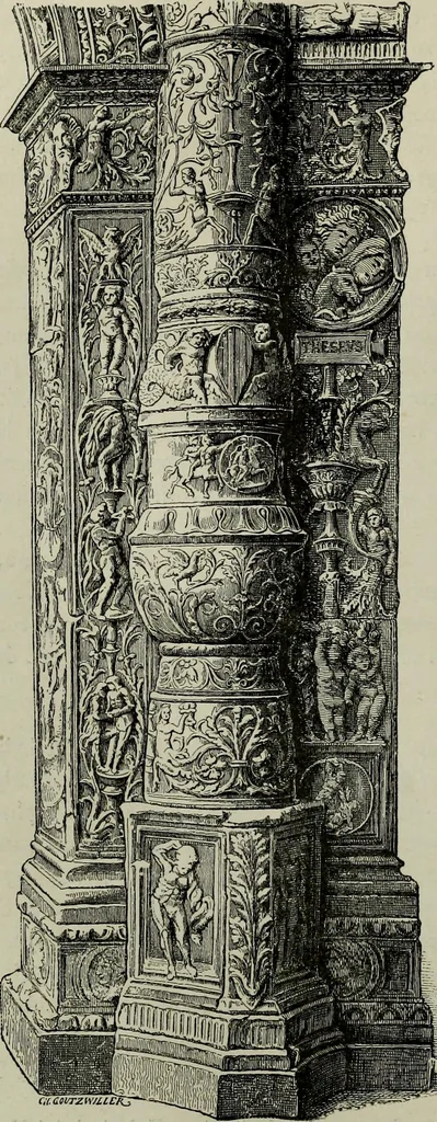 An illustration from Histoire de l'art pendant la Renaissance, 1889, leaf 232