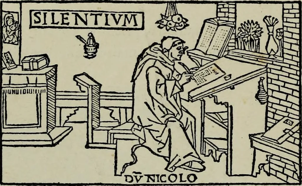 An illustration from Histoire de l'art pendant la Renaissance, 1889, leaf 25
