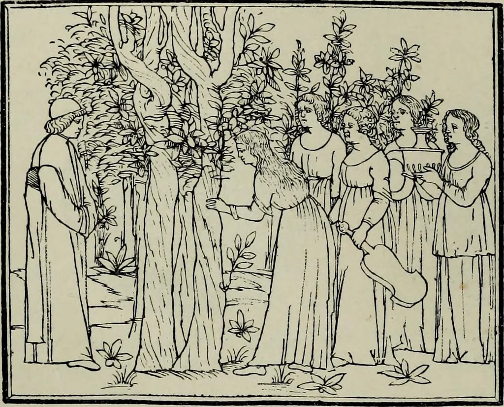 An illustration from Histoire de l'art pendant la Renaissance, 1889, leaf 27