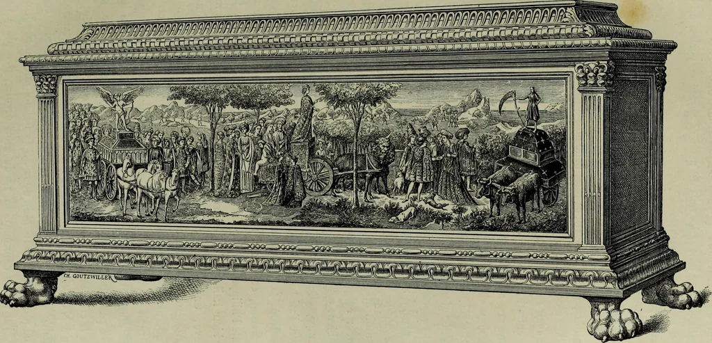 An illustration from Histoire de l'art pendant la Renaissance, 1889, leaf 32