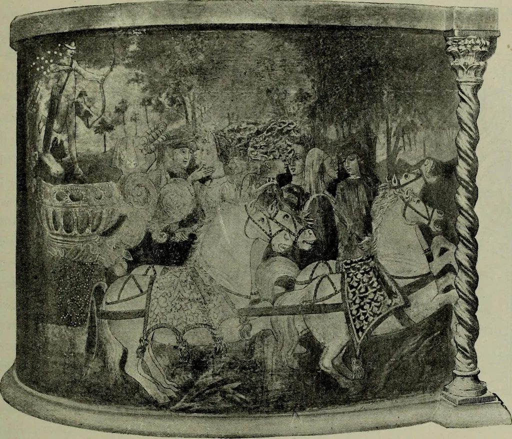 An illustration from Histoire de l'art pendant la Renaissance, 1889, leaf 321