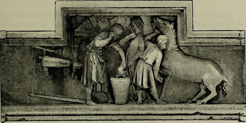 An illustration from Histoire de l'art pendant la Renaissance, 1889, leaf 325