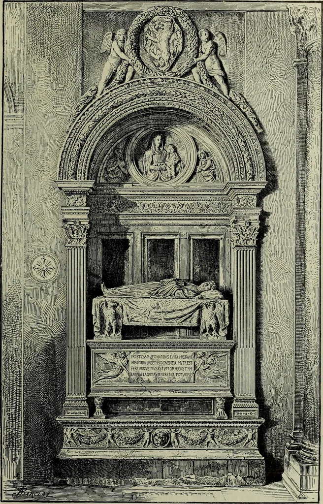An illustration from Histoire de l'art pendant la Renaissance, 1889, leaf 40