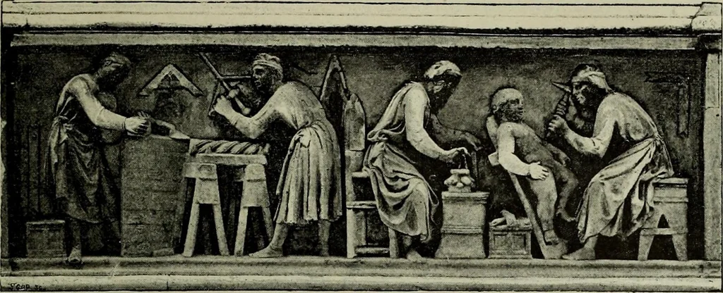 An illustration from Histoire de l'art pendant la Renaissance, 1889, leaf 409