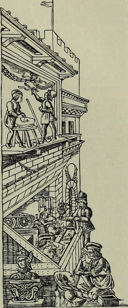 An illustration from Histoire de l'art pendant la Renaissance, 1889, leaf 415