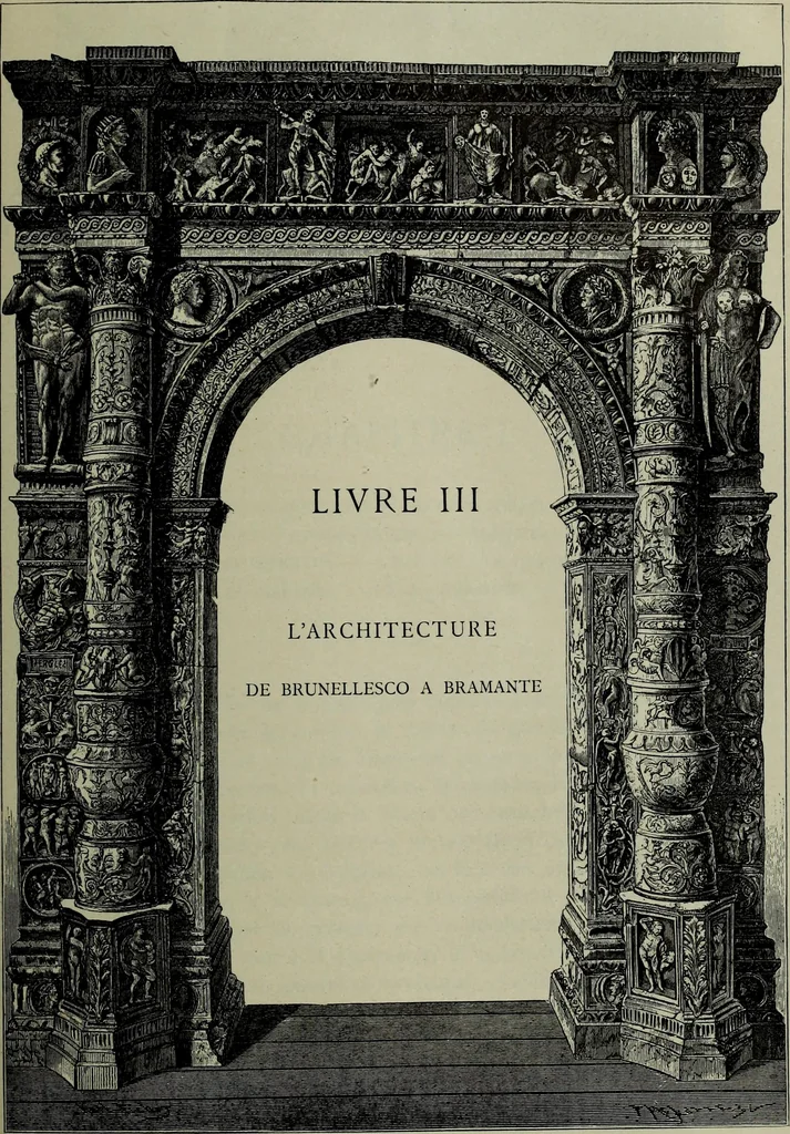 An illustration from Histoire de l'art pendant la Renaissance, 1889, leaf 431
