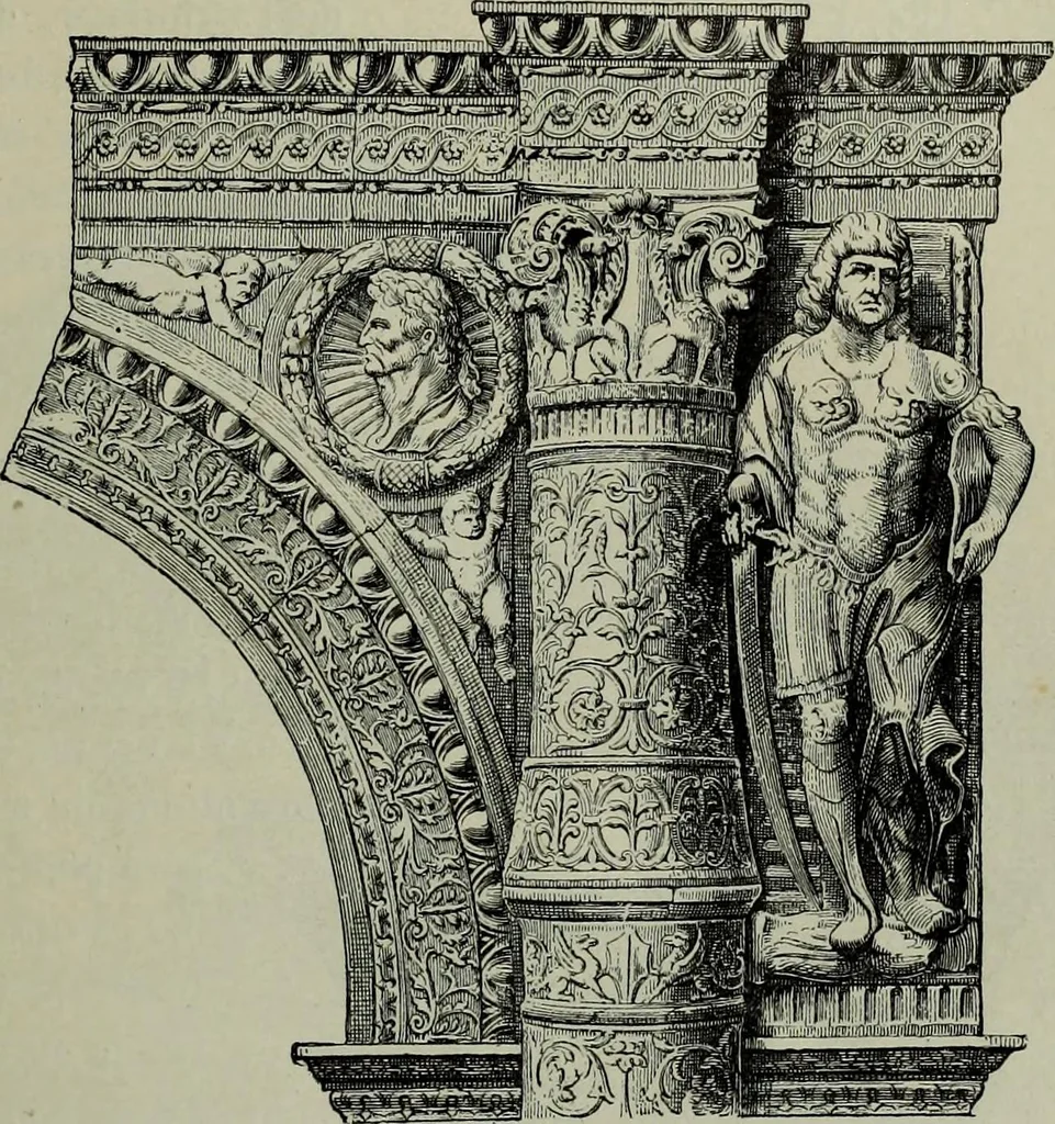 An illustration from Histoire de l'art pendant la Renaissance, 1889, leaf 445