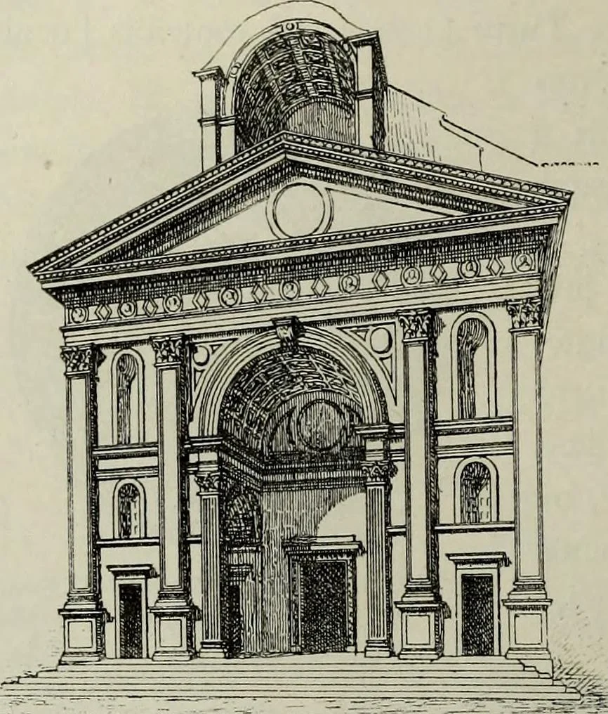 An illustration from Histoire de l'art pendant la Renaissance, 1889, leaf 470