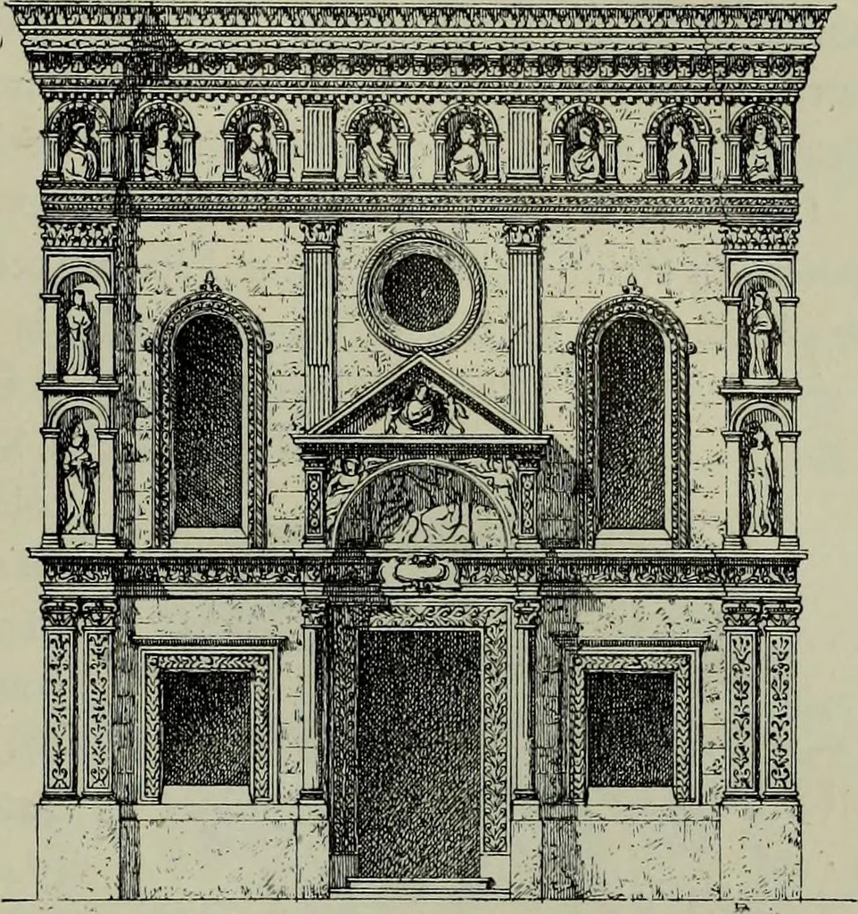 An illustration from Histoire de l'art pendant la Renaissance, 1889, leaf 471