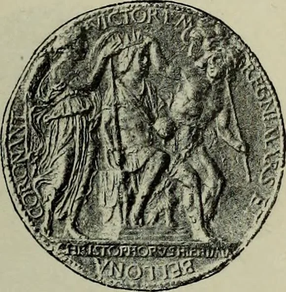 An illustration from Histoire de l'art pendant la Renaissance, 1889, leaf 48