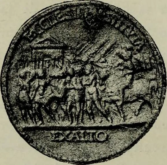 An illustration from Histoire de l'art pendant la Renaissance, 1889, leaf 49