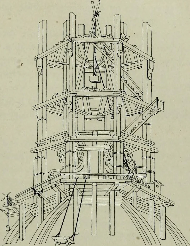 An illustration from Histoire de l'art pendant la Renaissance, 1889, leaf 509