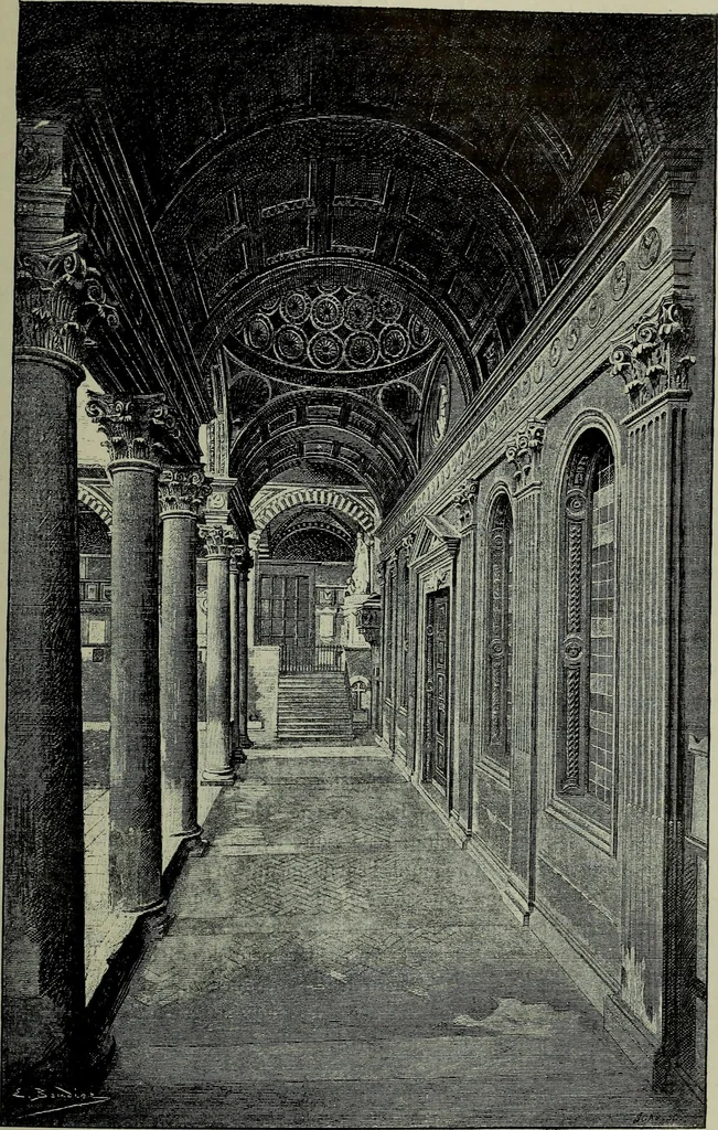 An illustration from Histoire de l'art pendant la Renaissance, 1889, leaf 515