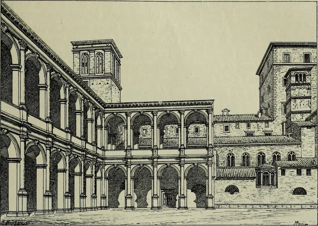 An illustration from Histoire de l'art pendant la Renaissance, 1889, leaf 537