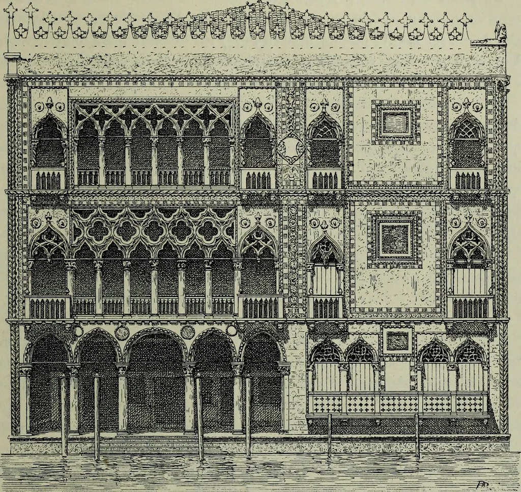 An illustration from Histoire de l'art pendant la Renaissance, 1889, leaf 543